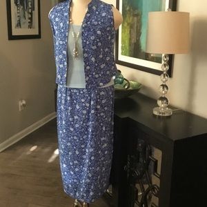 Judith Hart Floral 2pc. Skirt Set